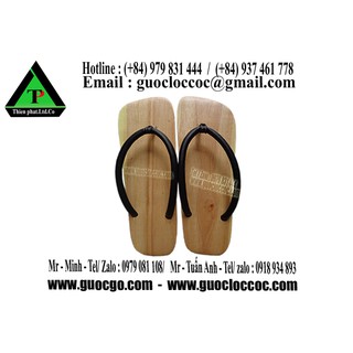 Guốc Gỗ Geta Nhật Bản 01