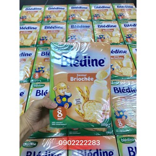 Bột pha sữa Bledina vị bánh cho bé từ 8 tháng date 29/12/2018 500gr