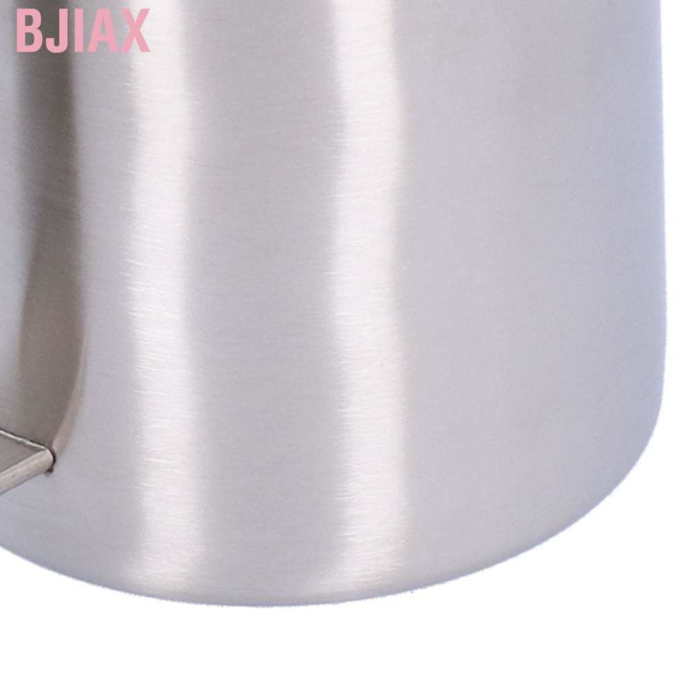 Cốc Uống Trà / Cà Phê Chân Không 15oz Cách Nhiệt Bằng Thép Không Gỉ Có Nắp Và Tay Cầm Tiện Dụng Cho Gia Đình / Văn Phòng