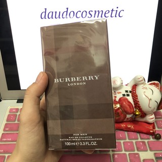 [ fullsize tester ] Nước hoa Burberry London For Men EDT 100ml - 100ml Tester