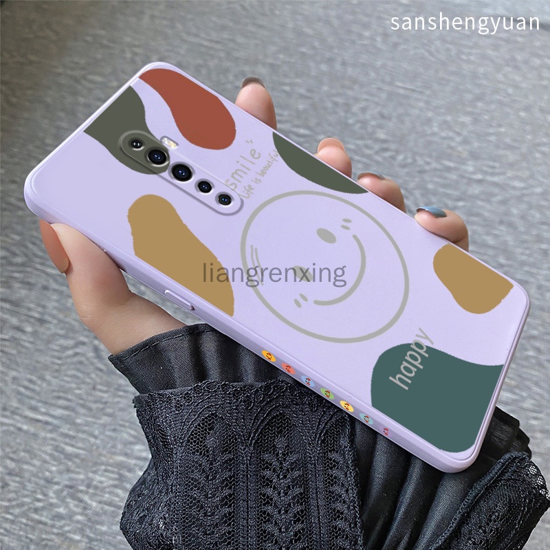 Ốp Điện Thoại Silicone Mềm Màu Trơn Cho oppo reno 2F oppo reno 2 oppo reno2 F