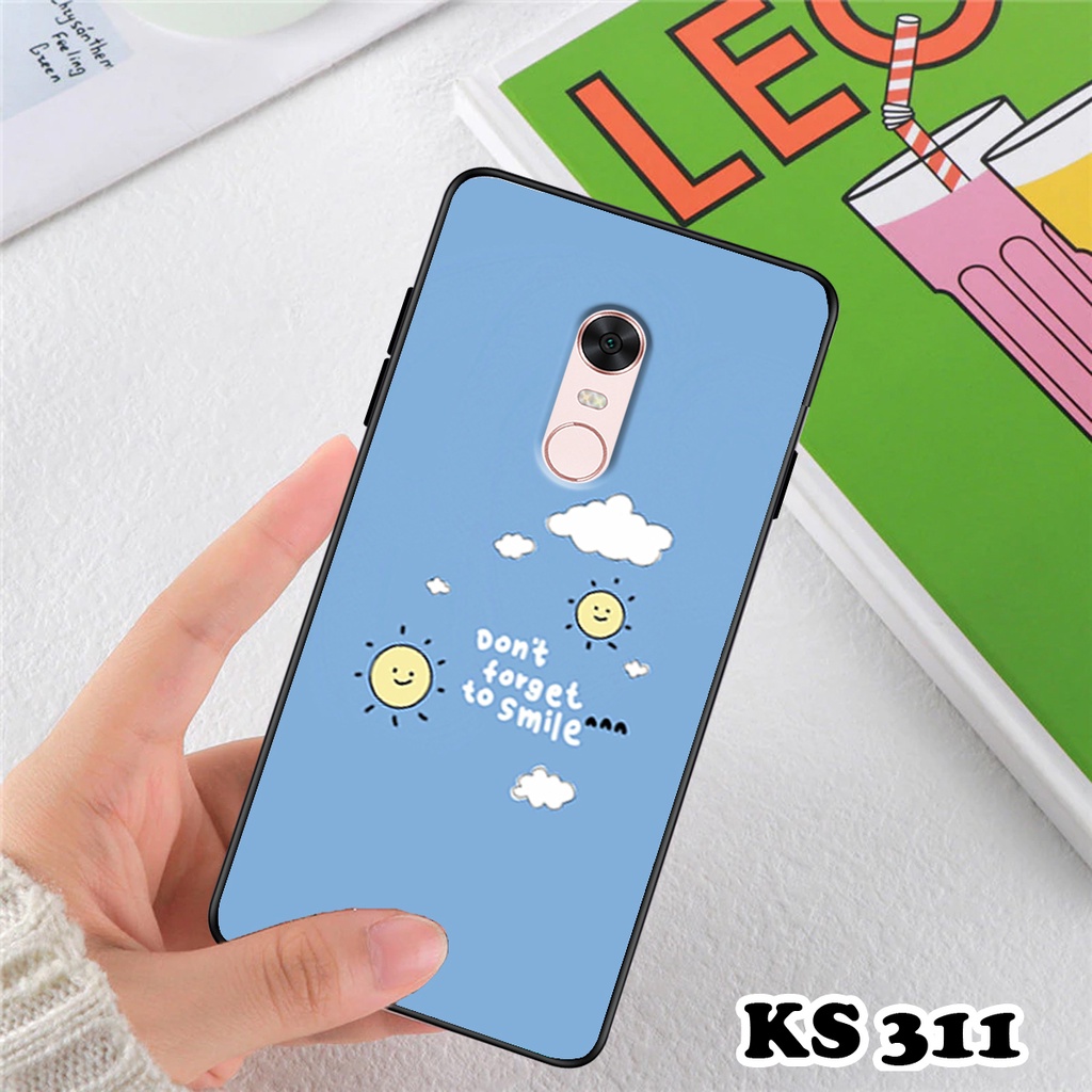 Ốp lưng Xiaomi Redmi 5 - Redmi 5A - Redmi 5X - Redmi 5 Plus - Ốp in hình BlueSky - lưng nhám viền TPU cao cấp