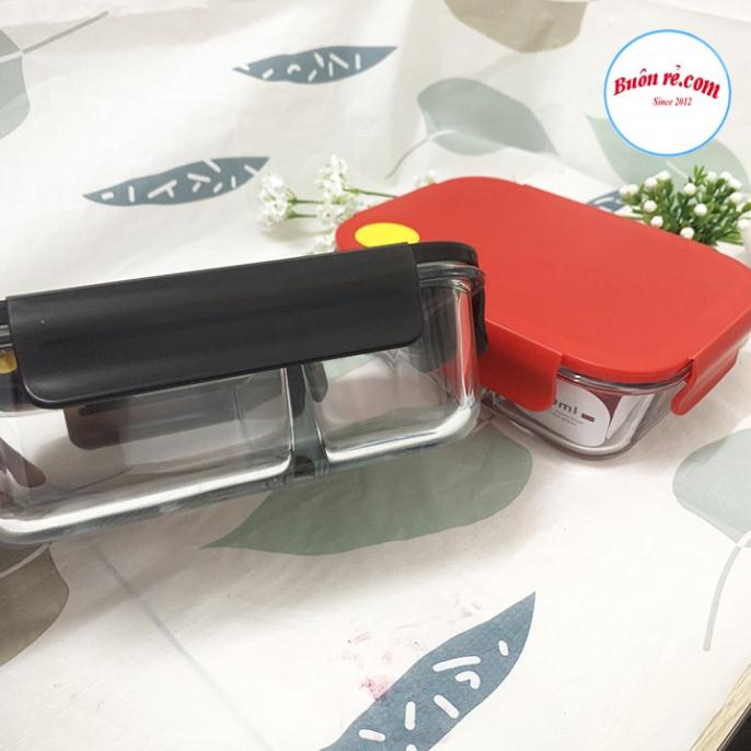Hộp cơm thủy tinh 3 ngăn 1000ml tiện lợi 00873