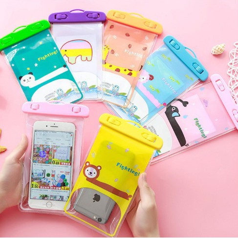 Túi chống nước hoạt hình dùng cho tất cả điện thoại