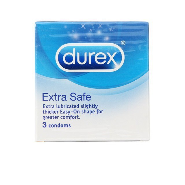 Bộ sản phẩm Durex xuân này thoát ế (Bao cao su Durex Kingtex 3 bao + Love 3 bao + Extra Safe 3 bao)