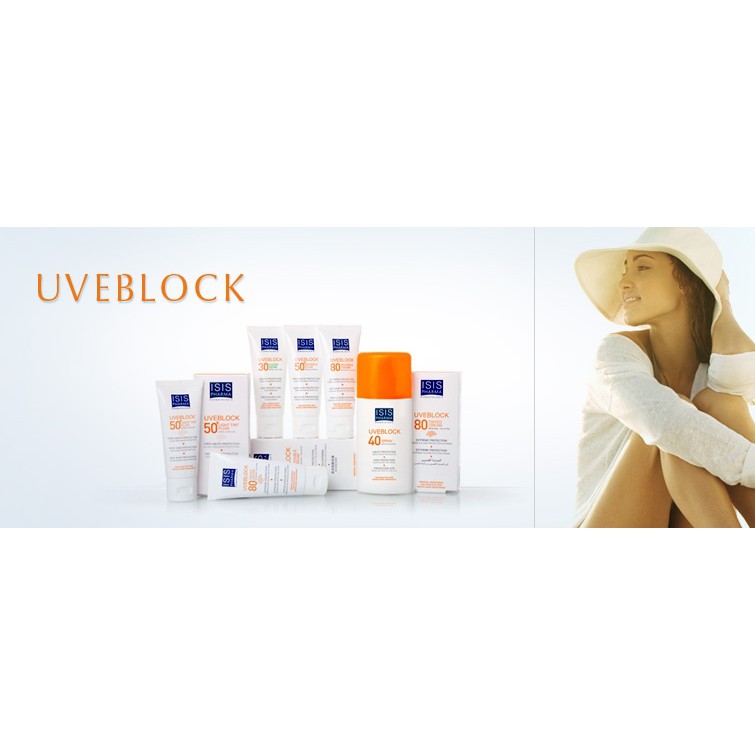 Kem chống nắng Uveblock SPF 30 dành cho da nhờn, da nhạy cảm