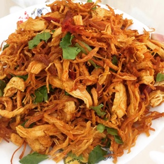 KHÔ GÀ LÁ CHANH Loại 1 (200gram)