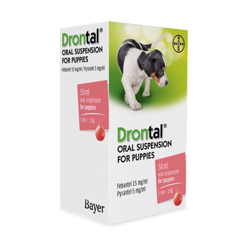 Drontal dạng nước 50ml cho chó con