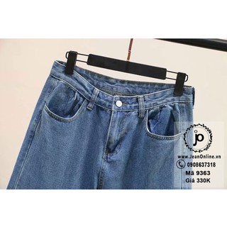 Bigsize Nữ - Jean Ống Rộng (MS: 9363)