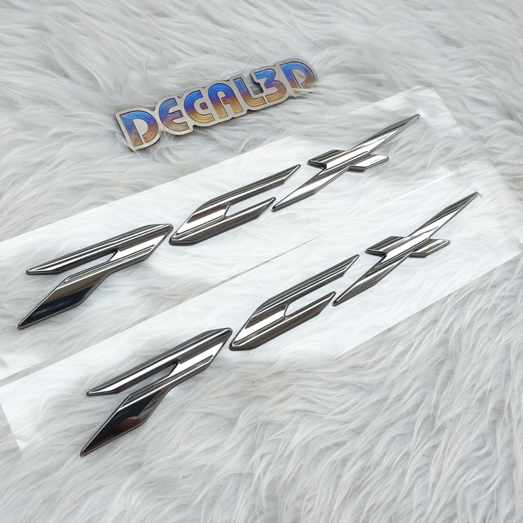 TEM PCX 2021 MÀU BẠC CHỮ NỔI HÀNG CAO CẤP SIÊU NÉT