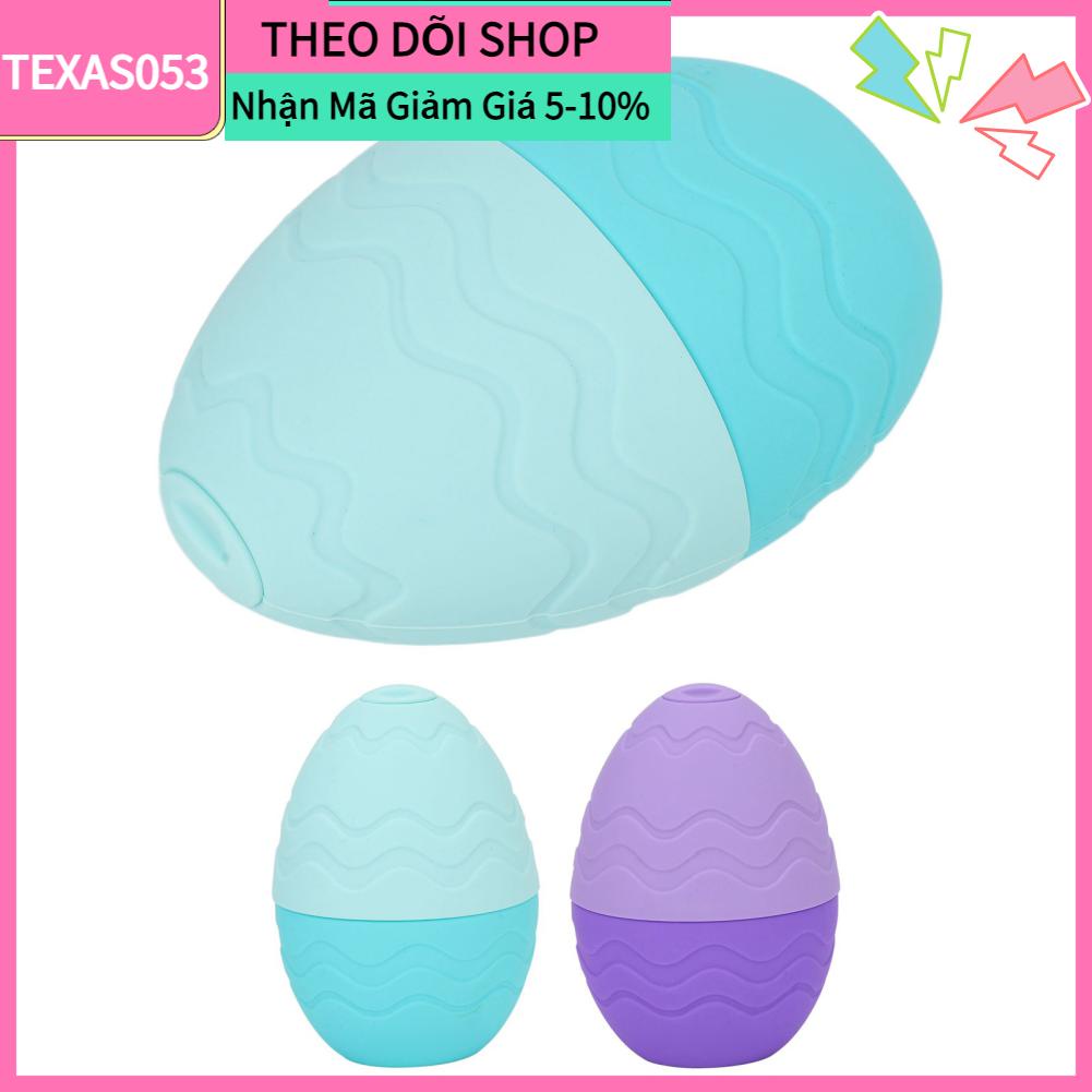 Texas053 Beauty Ice Facial Roller Khuôn silicone Egg Shaped Eye Puffed Relief Massage for Women