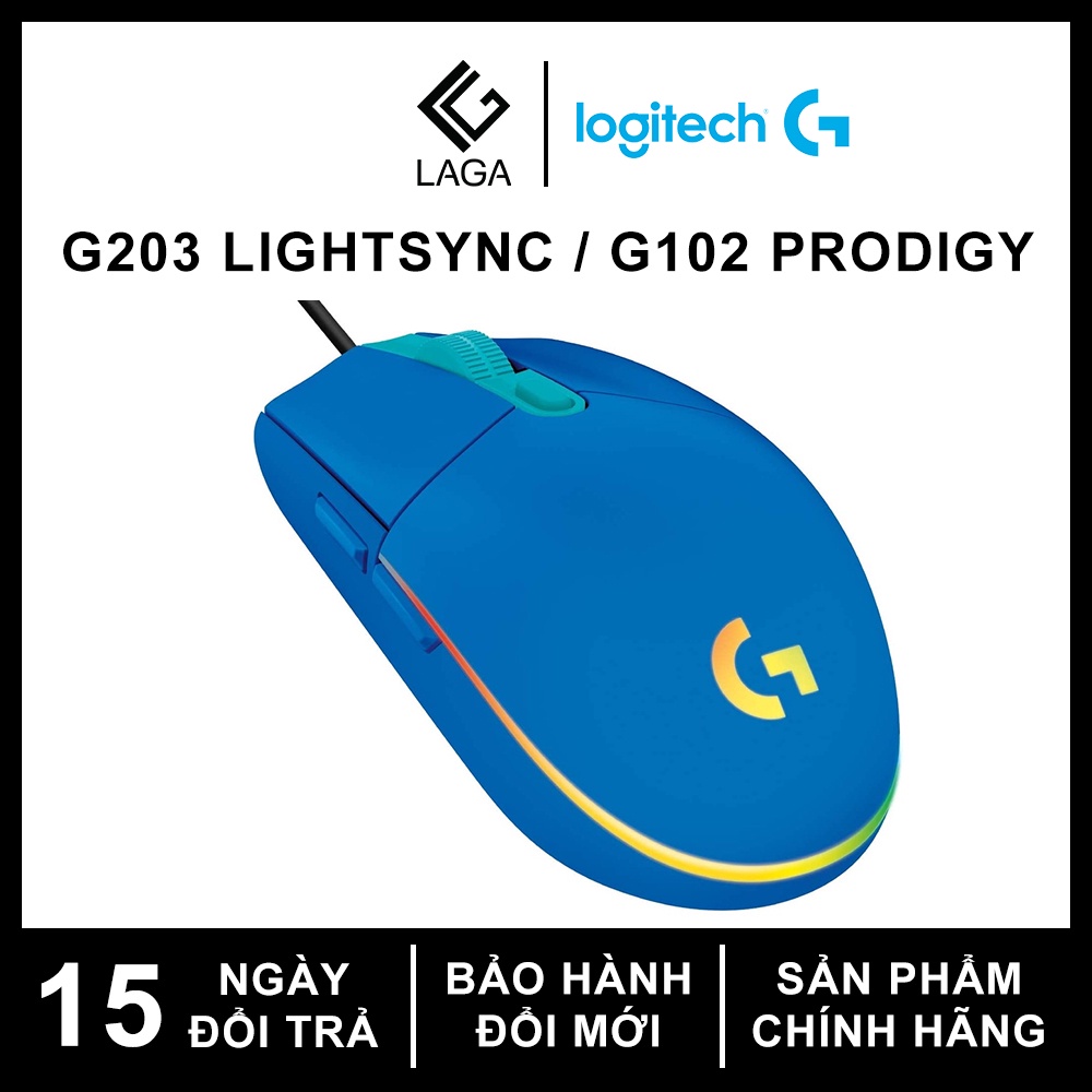 Chuột Gaming Logitech G102 Prodigy RGB LED Gen 1 / Gen 2