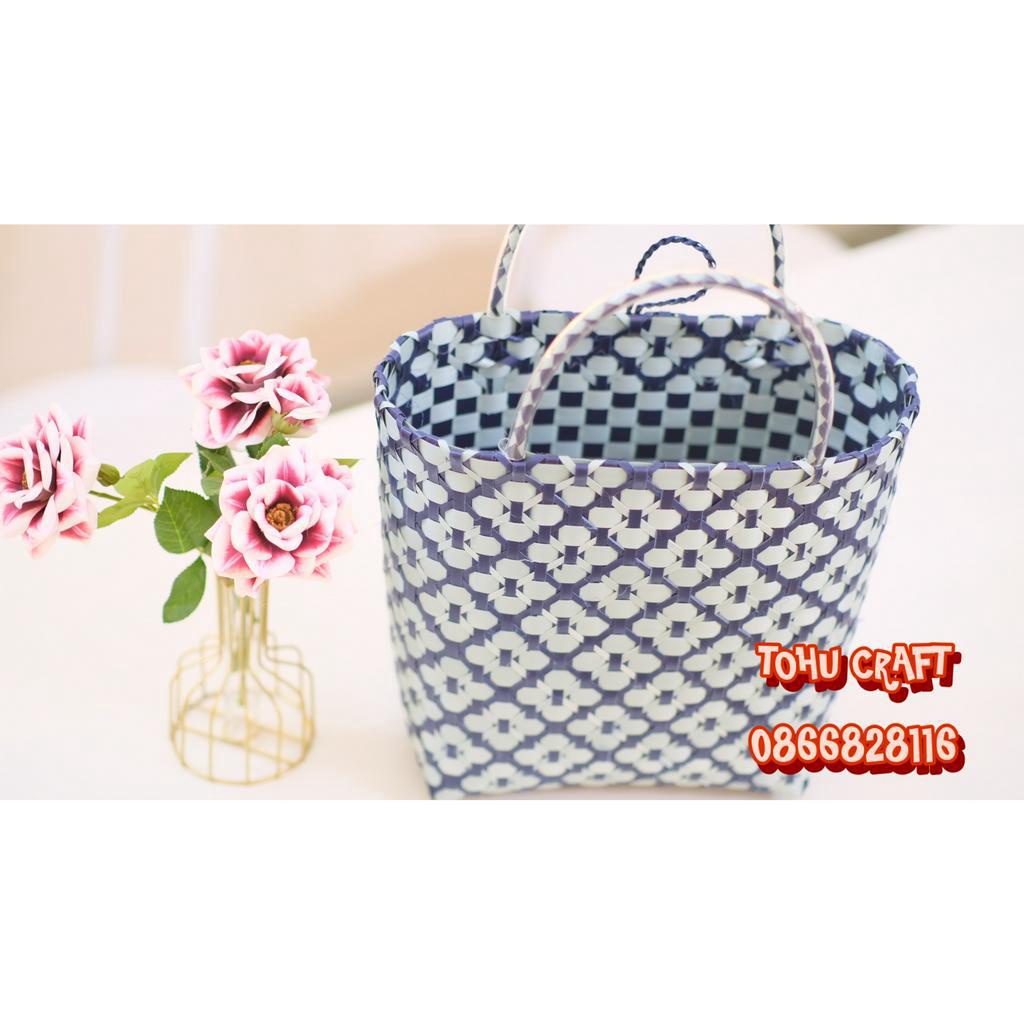 Làn hoa đan tay thủ công thời trang TOHU