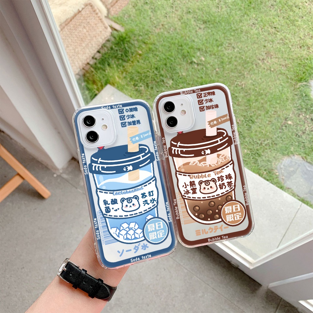 Ốp Điện Thoại Tpu Mềm Chống Sốc In Hình Dễ Thương Cho iPhone 11 12 13 pro max XS X XR XSMax 7 8 6 6s plus 5 4 SE 2020