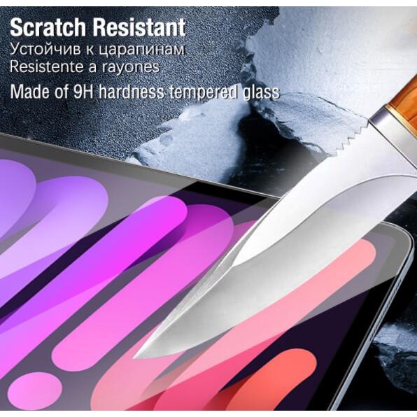 Kính cường lực 9H 2.5D bảo vệ toàn màn hình thích hợp cho iPad 10.2 inch 2019 iPad Pro 11 Air 2 3 MiNi 5 4 3 2 2017