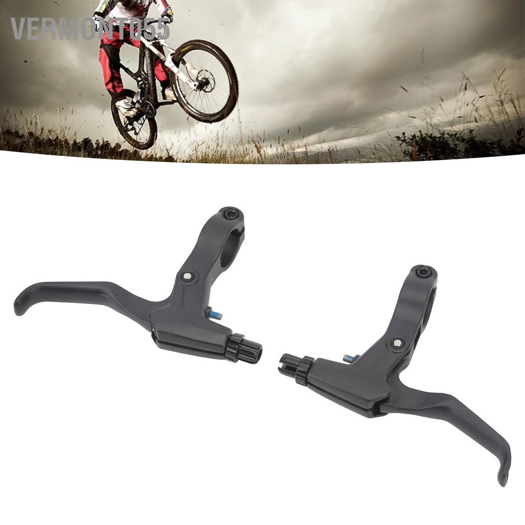 Vermont055 1 cặp Đòn bẩy phanh xe đạp V Tay cầm hợp kim nhôm nắm cho hầu hết các loại