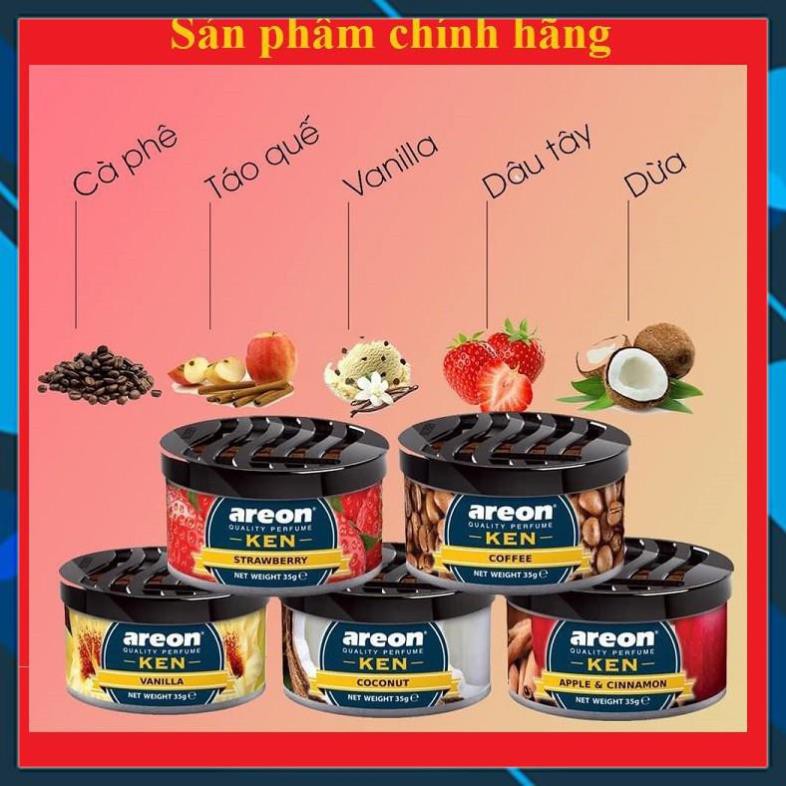 Sáp thơm nước hoa [XẢ KHO 3 NGÀY], phụ kiện ô tô - Hàng chính hãng Areon nhập khẩu Bulgaria cho hương thơm ngát ,