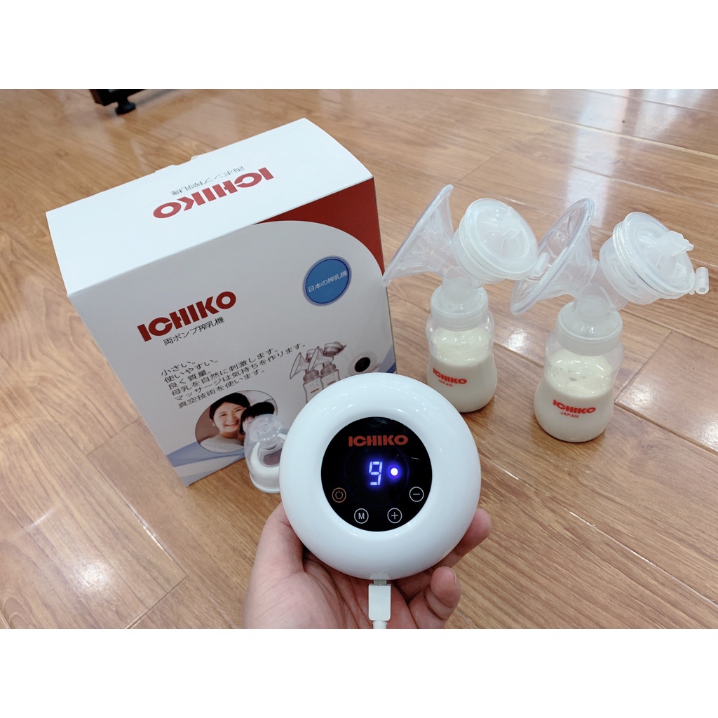 Máy Hút Sữa Điện Đôi HICHITO Cao Cấp, Máy Vắt Sữa Cầm Tay Bảo hành 12 tháng, Lỗi 1 đổi 1 mới