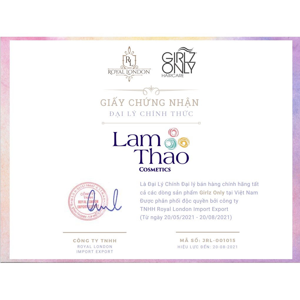 Dầu Gội Khô Girlz Only Dry Shampoo