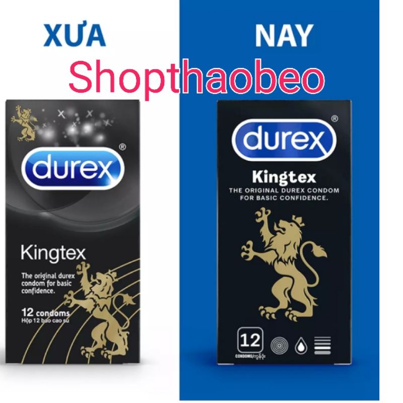 [COMBO] 5 hộp baocaosu Durex 60 cái tùy chọn