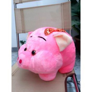 đầu heo thú bông 30cm