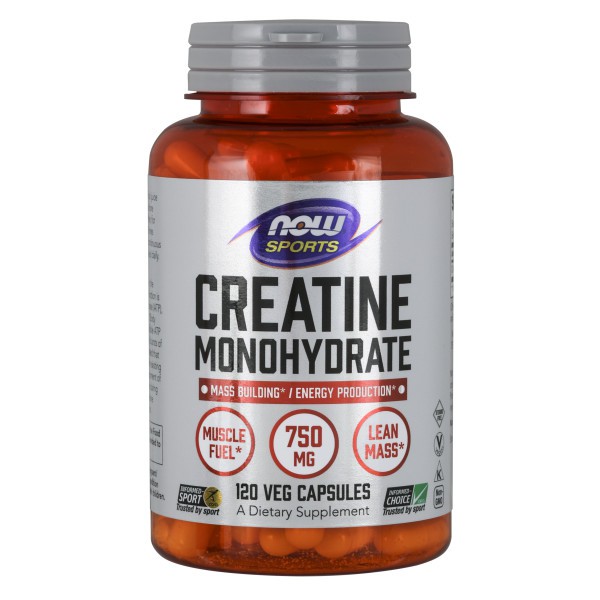 Creatine Monohydrate 750 mg - Hỗ trợ tăng cường sức mạnh trong luyện tập thể thao (120 Viên)