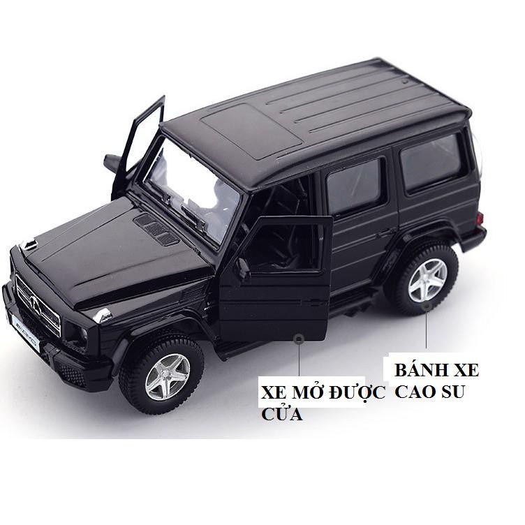 Ô tô RMZ Mercedes Ben SUV G63 Xe mô hình tỉ lệ 1:36 đồ chơi trẻ em hàng Quảng Châu