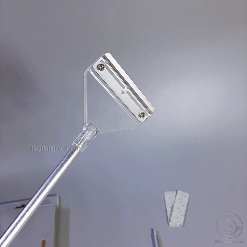 Cây Cạo Rêu Nhôm &amp; Acrylic - Bản Rộng | Phụ Kiện Cạo Rêu, Vệ Sinh Bể Cá Cảnh, Bể Thuỷ Sinh