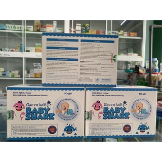 Gạc rơ lưỡi baby shark