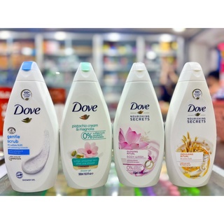 Sữa tắm dưỡng ẩm làm trắng da Dove 500ml Đức