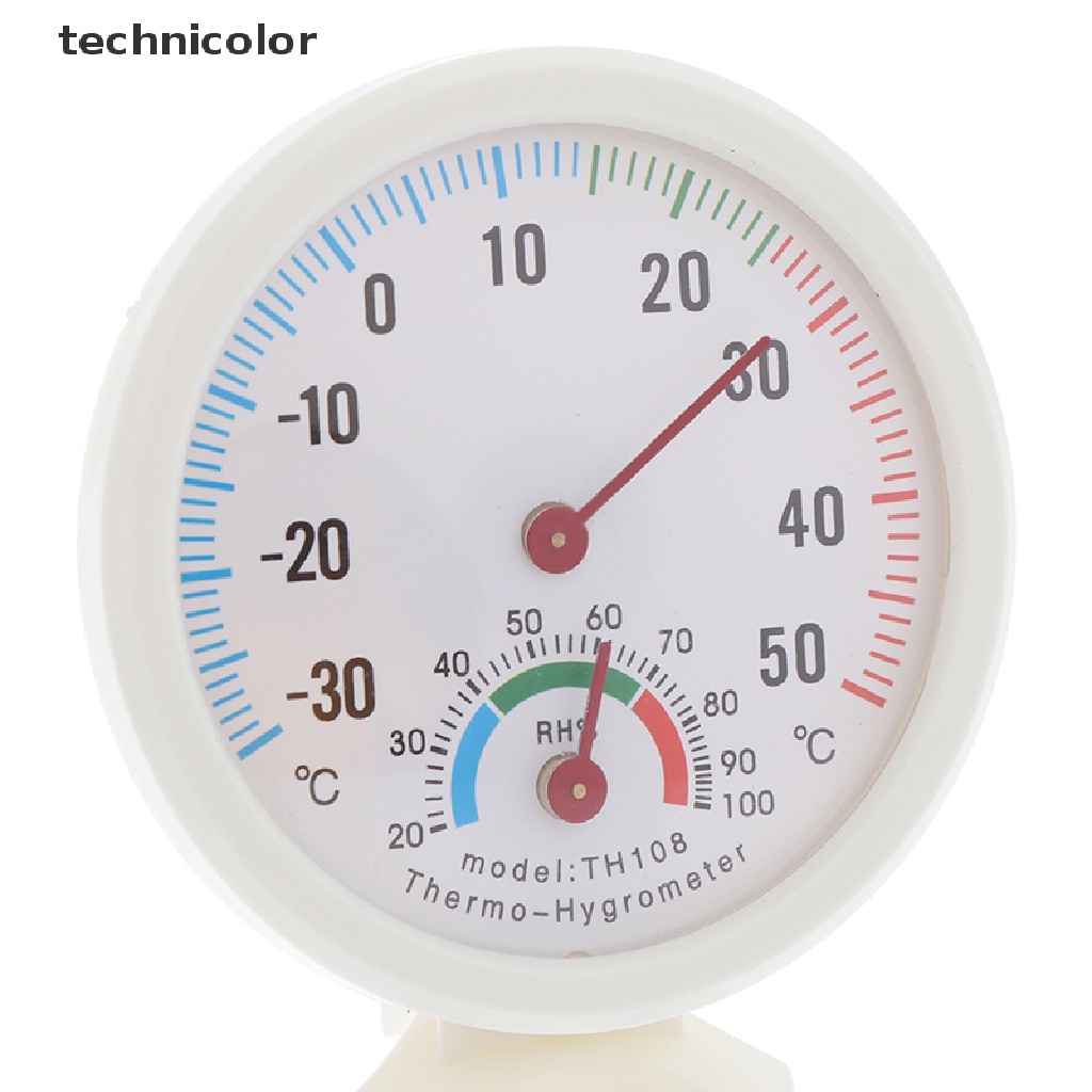 Technicolor Đồng Hồ Đo Nhiệt Độ Và Độ Ẩm Mini Trong Nhà / Ngoài Trời