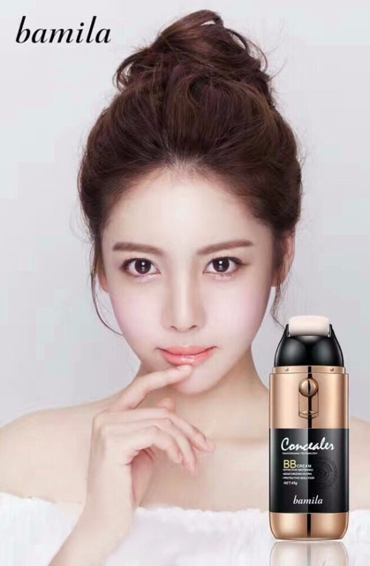 Sale 38% BB lăn kem nền che khuyết điểm cực tốt Bamila+ Tặng 1 miếng mặt nạ | BigBuy360 - bigbuy360.vn