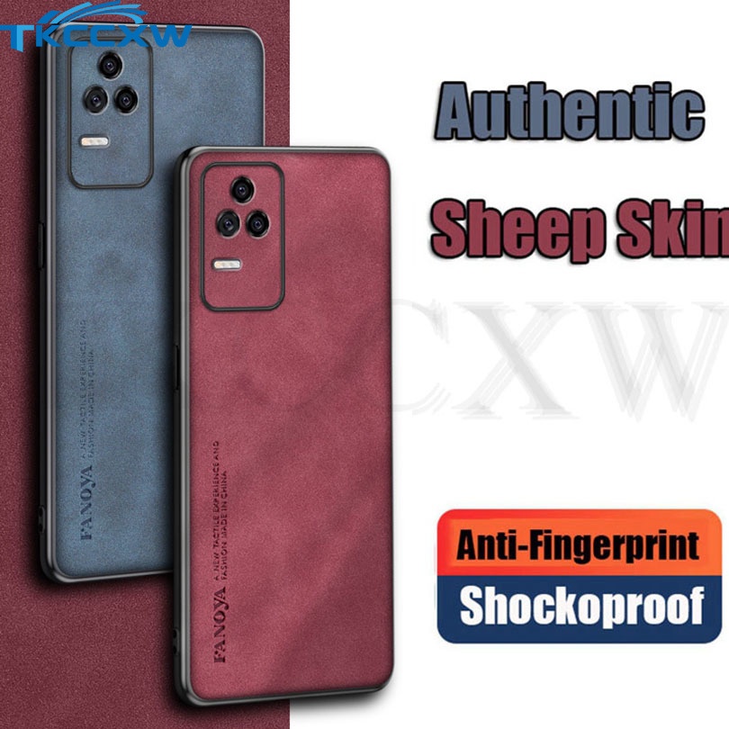 Ốp Điện Thoại Da PU Phối Vải Sợi Mềm Thời Trang Cho Xiaomi Redmi K40 K50 Gaming K50 K30 K40 Pro+ K30 Ultra K40S