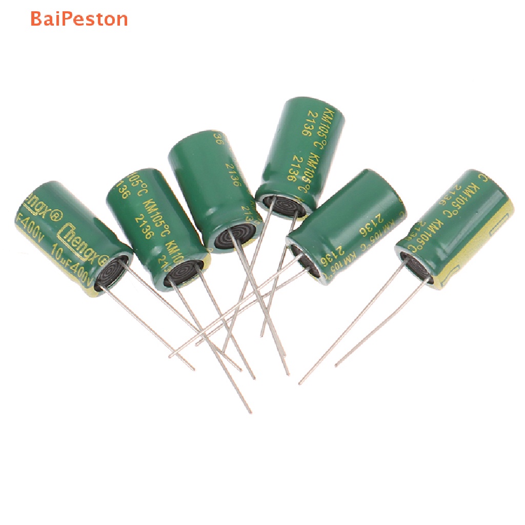 Bộ 10 Tụ Điện Chất Lượng Cao 400V10UF 10 * 17MM 10UF 400V 10 * 17