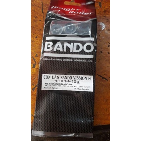 Bi nồi BANDO cho Vision các loại (xăng cơ, Fi, K44, 18 x 14 - 15g gam cho nồi côn ly hợp xe máy Honda)