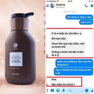 Sữa tắm men rượu Sake