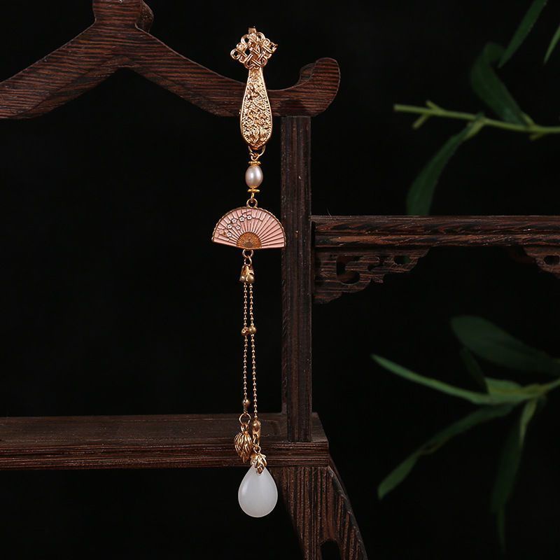 Mặt Dây Chuyền Hình Sườn Xám Phong Cách Trung Hoa Cổ Điển