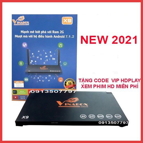 biến tivi thường thành TV thông minh Android TV Box Vinabox X9 2