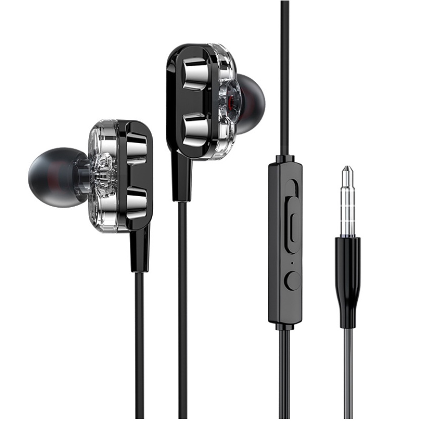 Tai nghe hifi có dây gaming bass mạnh dành cho điện thoại samsung oppo vivo sony cổng 3.5mm