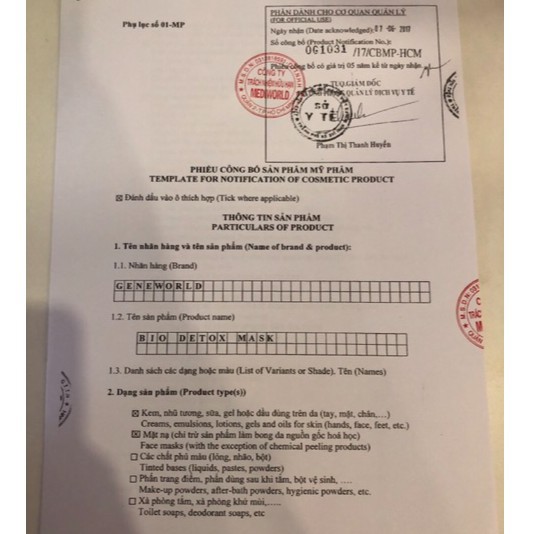 Thải độc bio detox mask 80g của Mediworld MiGin Store
