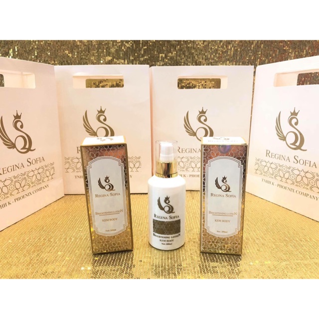 Kem body Makeup , chống nắng , trắng da Reginasofia