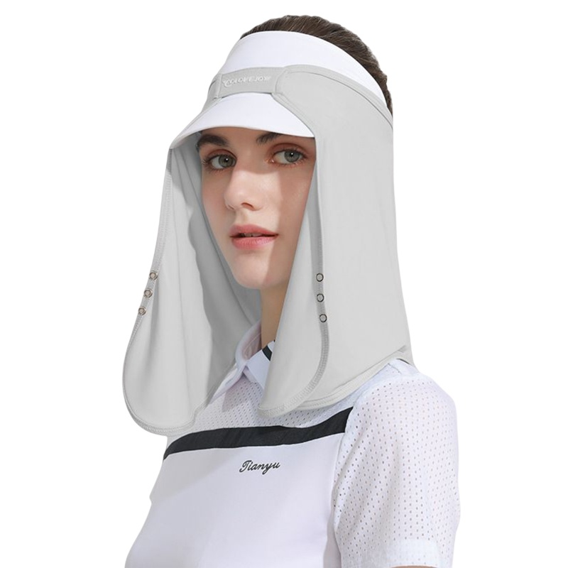 Mũ Rộng Vành Chống Nắng Tia UV Bằng Lụa Dùng Khi Chơi Golf/Đi Xe Đạp/Làm Việc Ngoài Trời Mùa Hè Cho Nữ