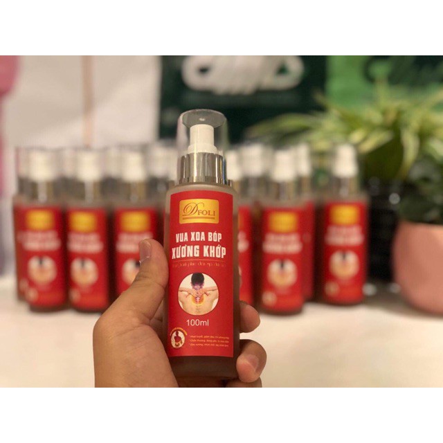 Dầu xoa bóp - Vua xoa bóp xương khớp DFOLI - 100ml