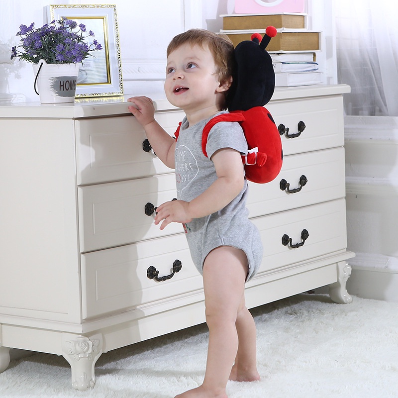 Gối tập đi đỡ đầu, bảo vệ đầu lưng cho bé tập bò, tập đi，Gối Bảo Vệ Đầu Chống Ngã Dành Cho Bé Tập Ngồi