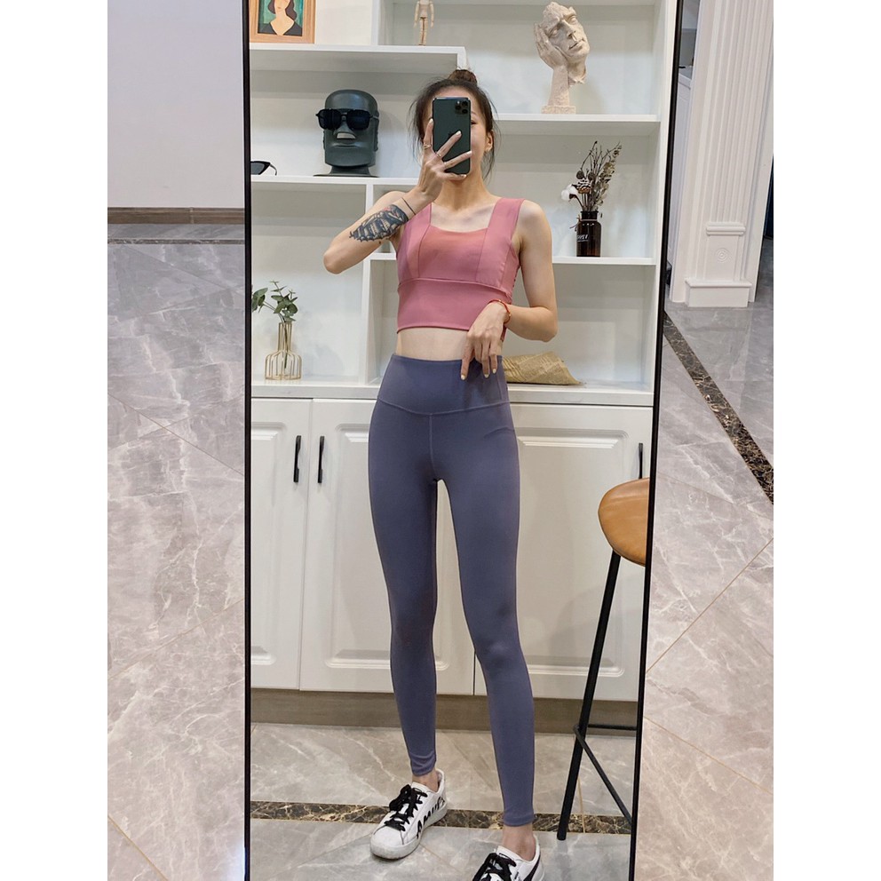 Quần Tập Gym Nữ - Quần Legging - Quần Tập Yoga Cạp Cao