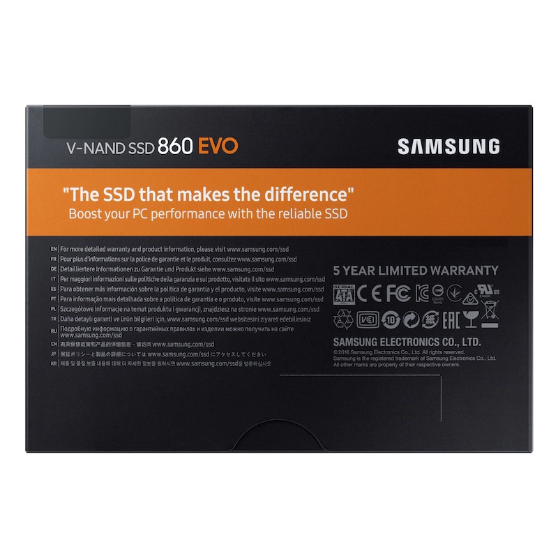 Ổ cứng SSD Samsung 860 EVO 500GB 1TB SATA3 2.5 inch BH 5 năm | BigBuy360 - bigbuy360.vn