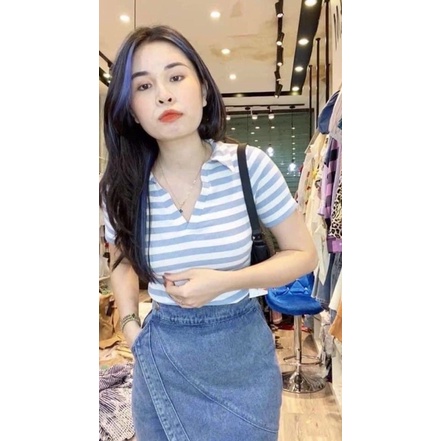 [Hàng xuất Full hộp+tem] Áo Polo cổ V đi làm đi học chất 100% coton thời trang | BigBuy360 - bigbuy360.vn