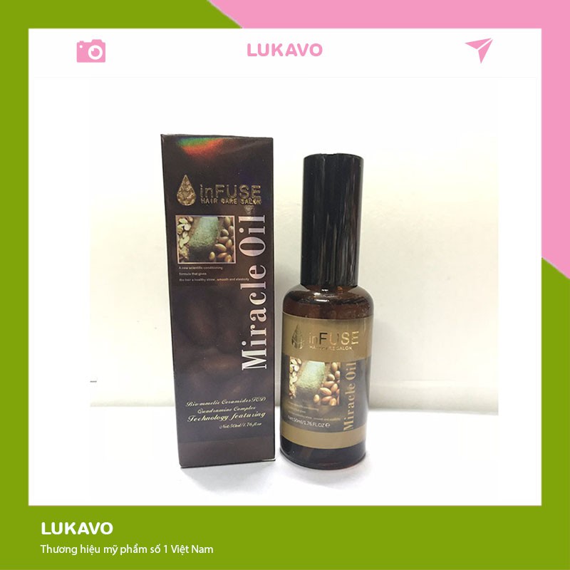 Tinh dầu dưỡng tóc thơm tốt nhất MIRACLE OIL 50ml giá rẻ CT36