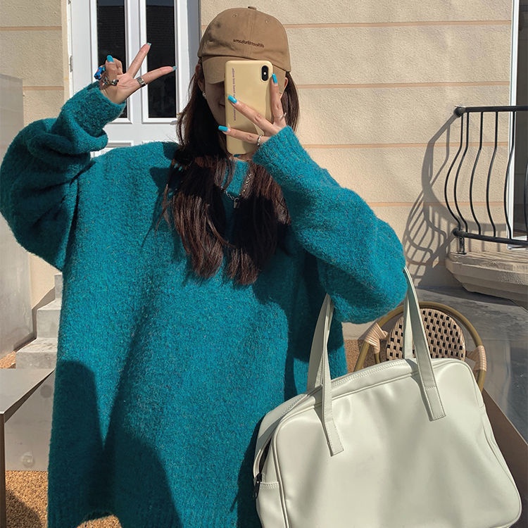 Áo len giữ ấm tay dài thời trang ngọt ngào trẻ trung dành cho nữ