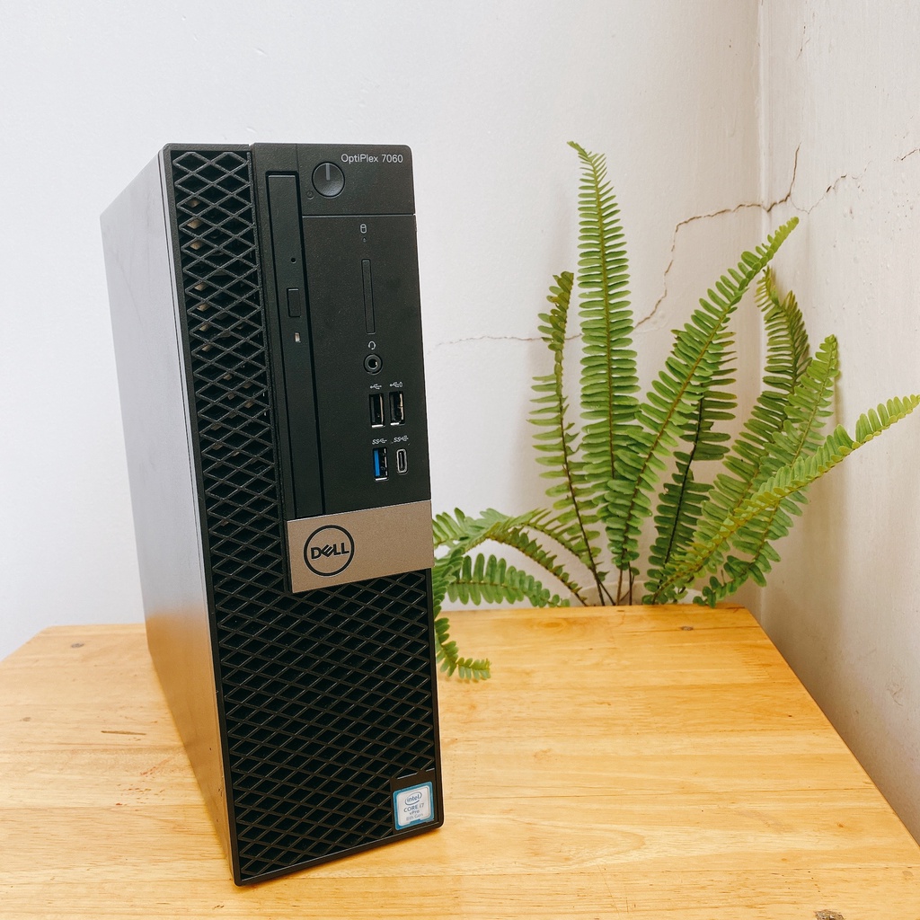 Máy tính đồng bộ đồ họa Dell Optiplex 7060 SFF chạy CPU Core i gen 8, 9